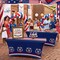 250th Anniversary Patriotic Stretch Table Cover Set – 2 Pack 6FT Spandex American Flag Tablecloths for 4th of July, Memorial Day & Veterans Day Party Decorations
